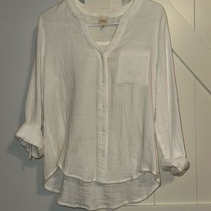 Kaileigh white button down